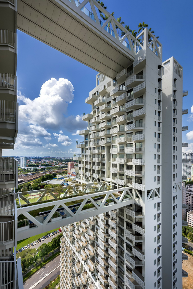 ����� �������� Sky Habitat. ����: Edward Hendricks. ������������� Safdie Architects