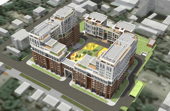 Residential complex in Kaluga. Overview. Project, 2015  GrandProjectCity