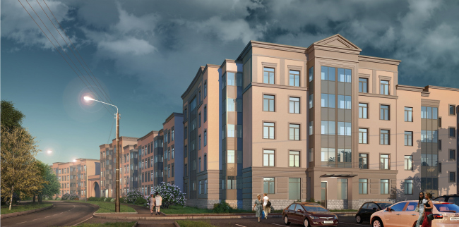 "New Sertolovo" residential complex. Project, 2015 � Sergey Tsytsin Architectural Studio