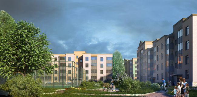 "New Sertolovo" residential complex. Project, 2015 � Sergey Tsytsin Architectural Studio