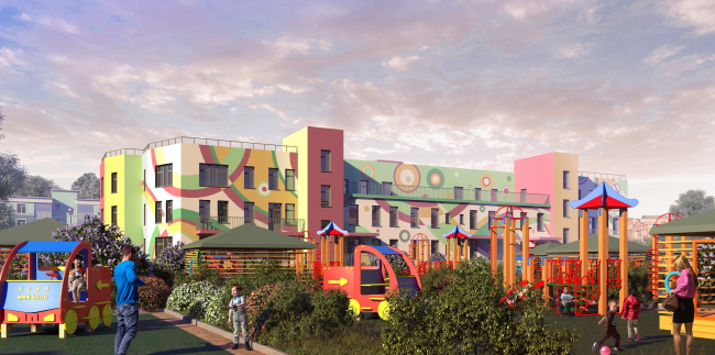 "New Sertolovo" residential complex. Project, 2015 � Sergey Tsytsin Architectural Studio