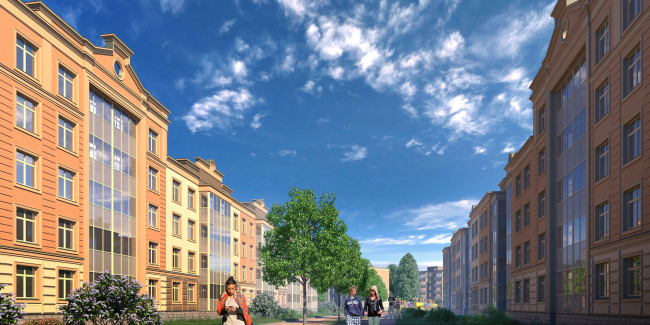 "New Sertolovo" residential complex. Project, 2015  Sergey Tsytsin Architectural Studio