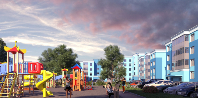 "New Sertolovo" residential complex. Project, 2015 � Sergey Tsytsin Architectural Studio