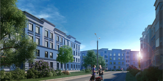 "New Sertolovo" residential complex. Project, 2015 � Sergey Tsytsin Architectural Studio