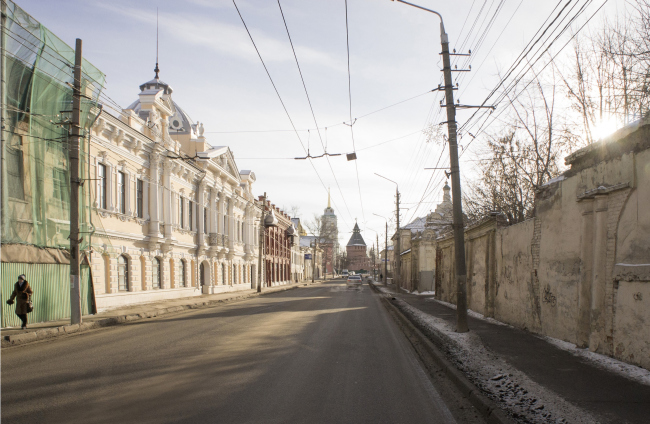 The concept of renovating Tula's public territories. The Metallistov Street. The current situation. Project, 2015  4izmerenie