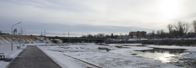 The concept of renovating Tula's public territories. The Embankment of the Upa River. The current situation. Project, 2015  4izmerenie