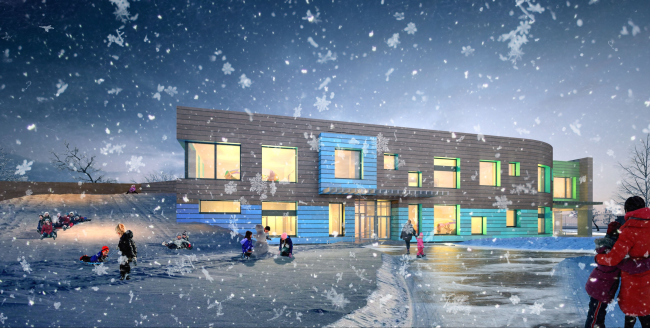 Kindergarten in Beloyarsky. Project, 2014  City-Arch