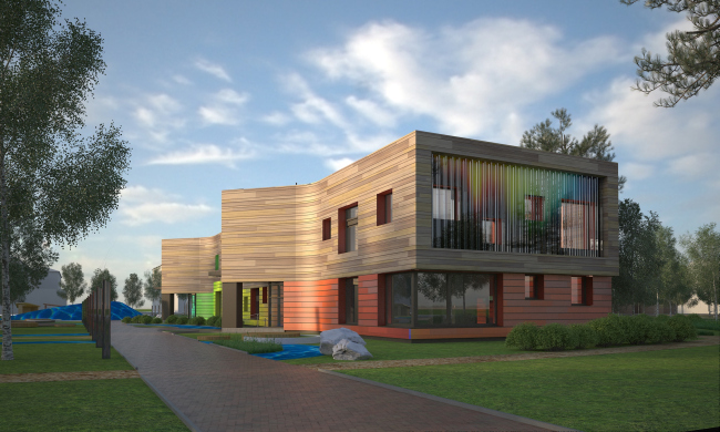 Kindergarten in Beloyarsky. Project, 2014  City-Arch