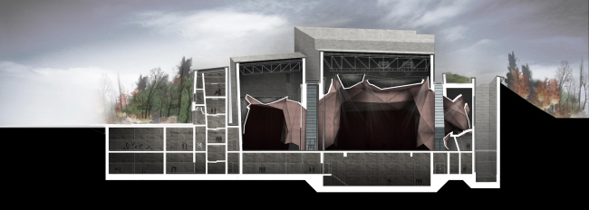 Концертный зал в квартале Йорданки © Fernando Menis Architects