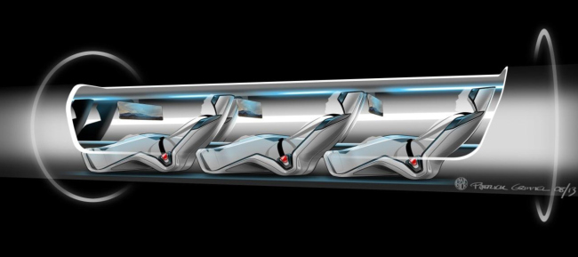 ������ �� ������� Hyperloop alpha, 2013 � SpaceX