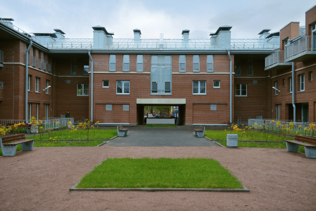 "Amazon" residential complex. Inner courtyard. Construction, 2015  Tatiana Strekalova, Studio 44