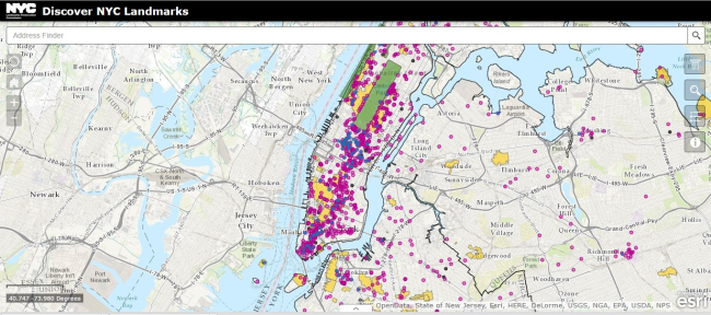 ����������� � ����� nyclpc.maps.arcgis.com