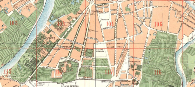 1881 ���. ���� ������ ������. ��������: retromap.ru 