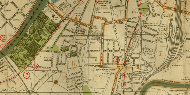 1925 ���. ���� ������. ��������: retromap.ru