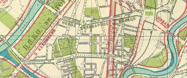 1935 ���. ����� ���������� ������. ��������: retromap.ru