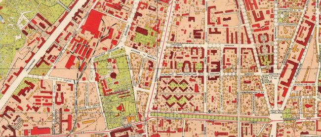 1952 ���. ���� ������. ��������: retromap.ru