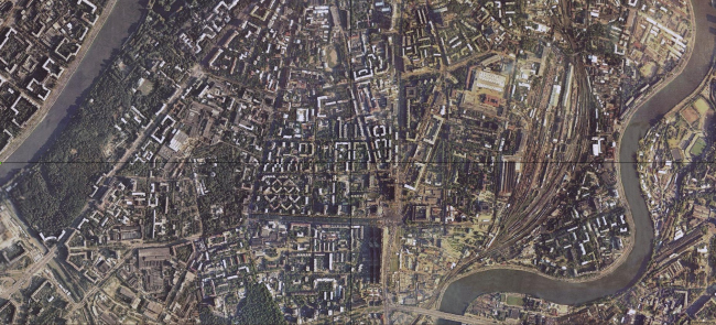 1996 ���. ������ ������ �� ��������. ��������: retromap.ru