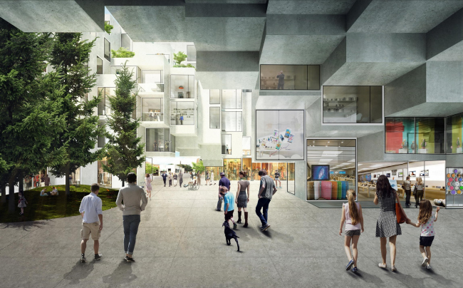 ����� �������� King Street West � BIG � Bjarke Ingels Group