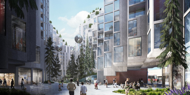 ����� �������� King Street West � BIG � Bjarke Ingels Group