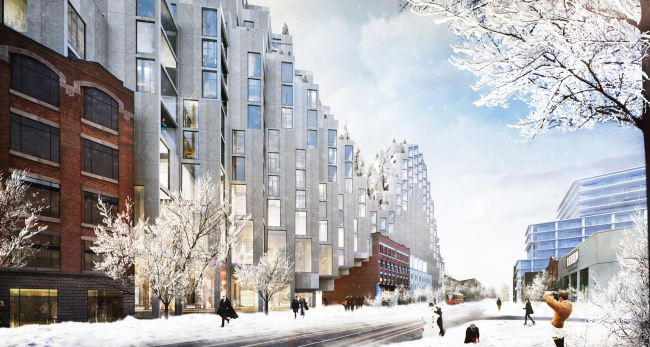 ����� �������� King Street West � BIG � Bjarke Ingels Group