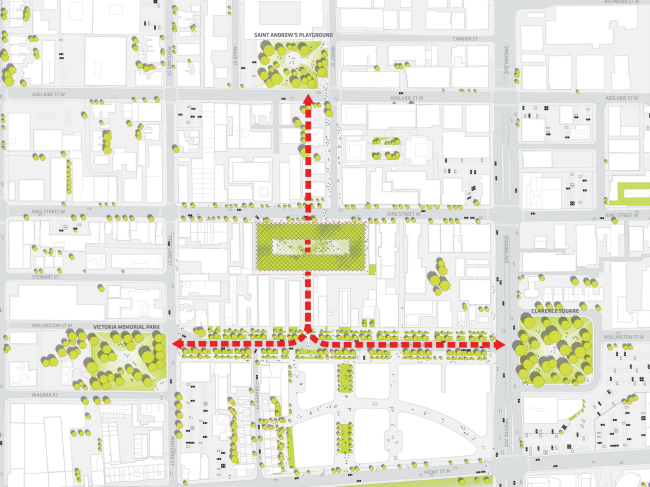 ����� �������� King Street West � BIG � Bjarke Ingels Group