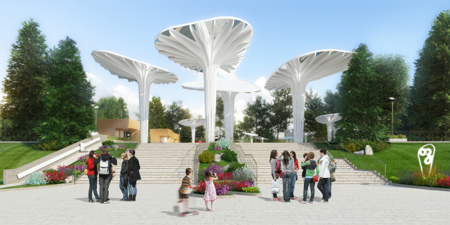 Проект реконструкции детского парка в Озёрске