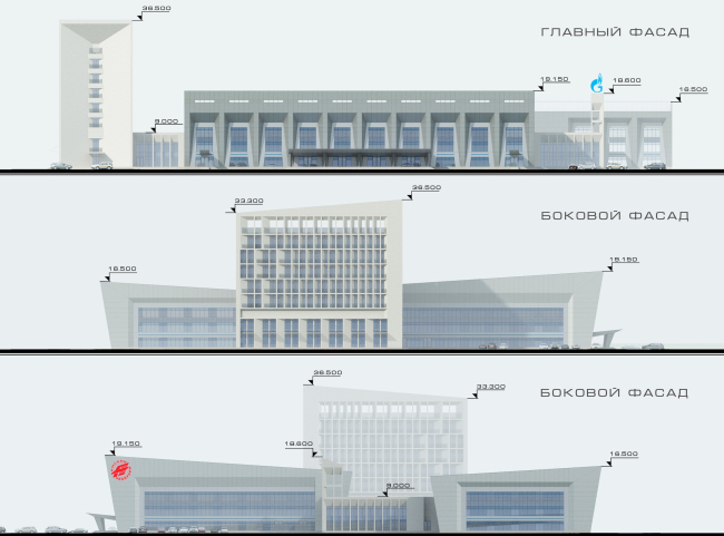 "Avangard" Hockey Academy. Facades � Sergey Tsytsin Architectural Studio