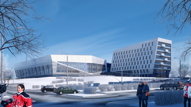 "Avangard" Hockey Academy  Sergey Tsytsin Architectural Studio