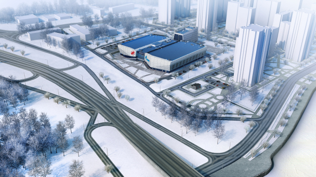 "Avangard" Hockey Academy � Sergey Tsytsin Architectural Studio