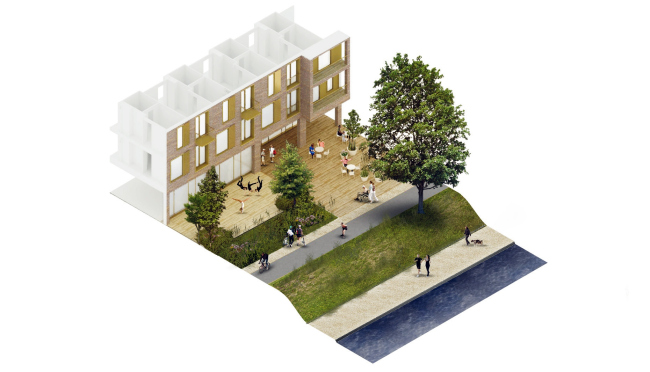 Future Sølund � ����� �������� ��� ������� ����� � ��������. �����������: C.F. Møller Architects � Tredje Natur