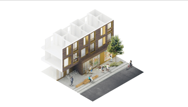 Future Sølund � ����� �������� ��� ������� ����� � ��������. �����������: C.F. Møller Architects � Tredje Natur