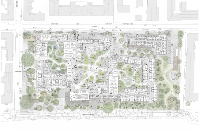 Future Sølund � ����� �������� ��� ������� ����� � ��������. �����������: C.F. Møller Architects � Tredje Natur