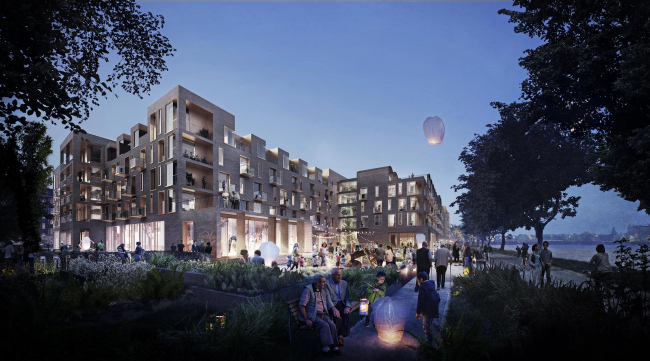 Future Sølund � ����� �������� ��� ������� ����� � ��������. �����������: C.F. Møller Architects � Tredje Natur