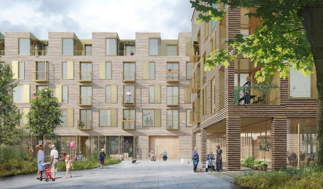 Future Sølund � ����� �������� ��� ������� ����� � ��������. �����������: C.F. Møller Architects � Tredje Natur