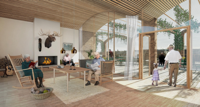 Future Sølund � ����� �������� ��� ������� ����� � ��������. �����������: C.F. Møller Architects � Tredje Natur