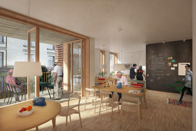 Future Sølund � ����� �������� ��� ������� ����� � ��������. �����������: C.F. Møller Architects � Tredje Natur
