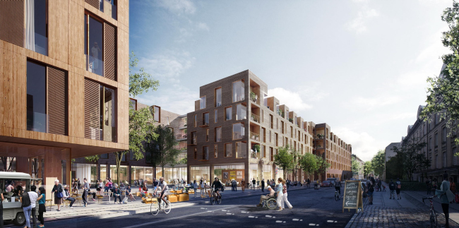 Future Sølund � ����� �������� ��� ������� ����� � ��������. �����������: C.F. Møller Architects � Tredje Natur