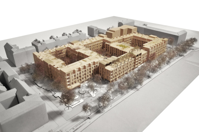 Future Sølund � ����� �������� ��� ������� ����� � ��������. �����������: C.F. Møller Architects � Tredje Natur