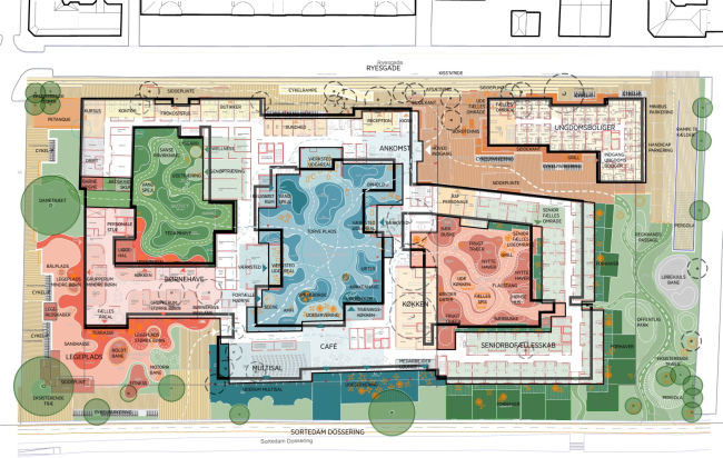 Future Sølund � ����� �������� ��� ������� ����� � ��������. �����������: C.F. Møller Architects � Tredje Natur