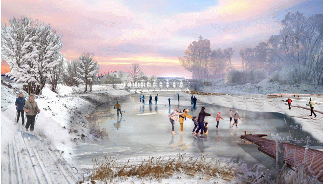 Project of the workshop "Spring MARCH in Kazan". Muslyumovo: Traces of the Future. Provided by MARCH Lab.