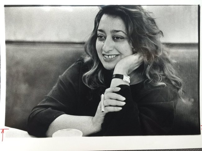 Заха Хадид. Фото 1980-х годов