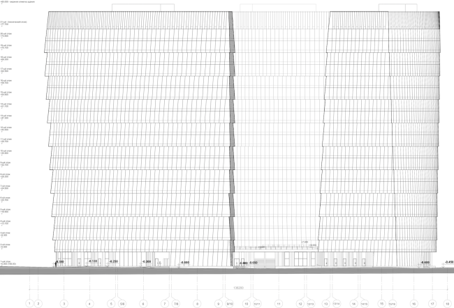 Multifunctional complex "Lotus". Facade � SPEECH