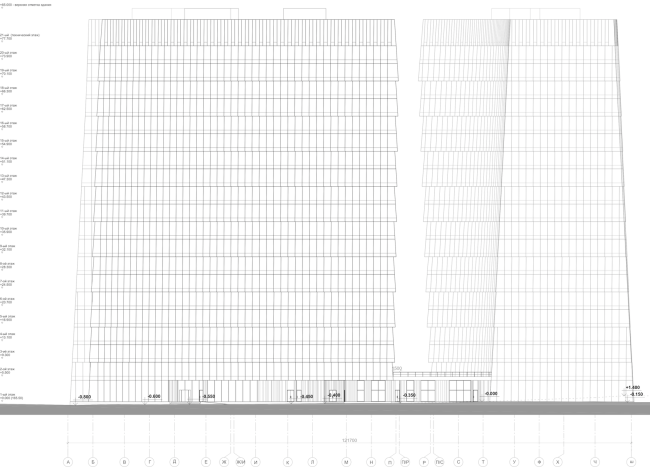 Multifunctional complex "Lotus". Facade � SPEECH