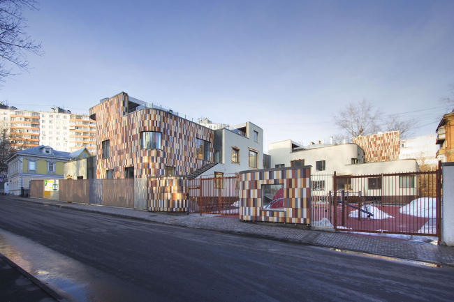 Nursery school in the Maly Poluyaroslavsky Alley. Construction, 2016  Asadov Bureau