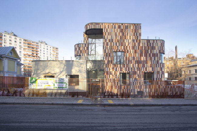 Nursery school in the Maly Poluyaroslavsky Alley. Construction, 2016  Asadov Bureau