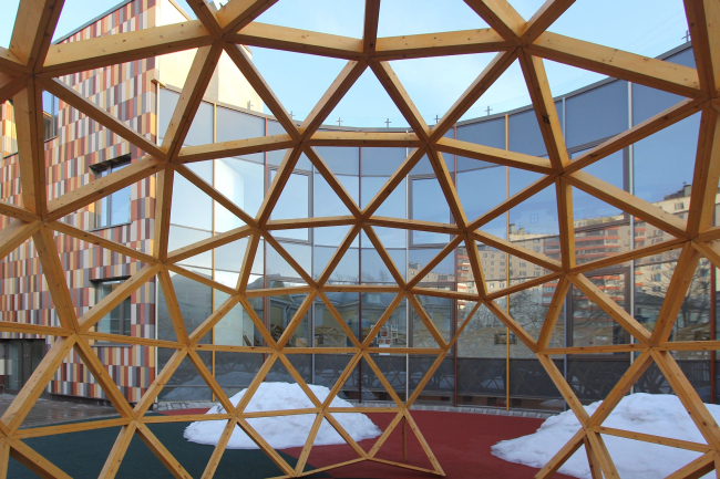 Nursery school in the Maly Poluyaroslavsky Alley. Construction, 2016 � Asadov Bureau