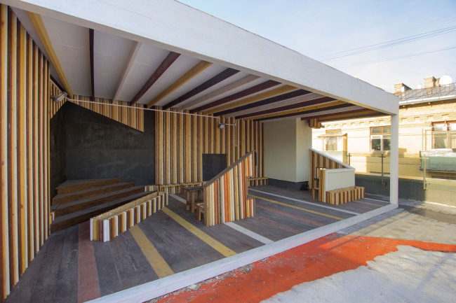 Nursery school in the Maly Poluyaroslavsky Alley. Construction, 2016  Asadov Bureau