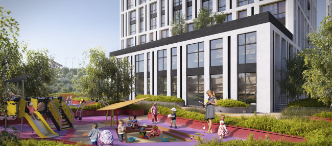 "Slavutich" housing project. Kindergarten. Project, 2016 � Arkhimatika