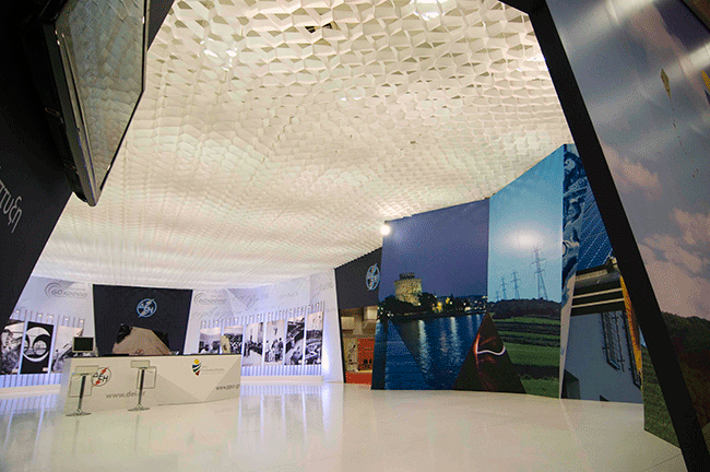   Honeycomb ceiling  ,  16 .    Paper Design