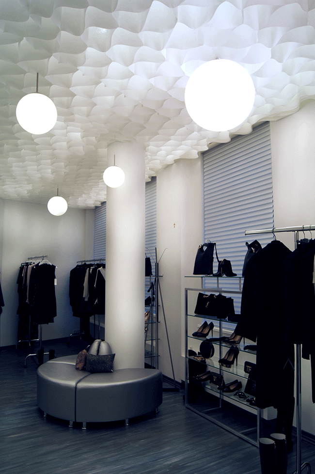   Honeycomb ceiling  ,  32 ,    ().    Paper Design